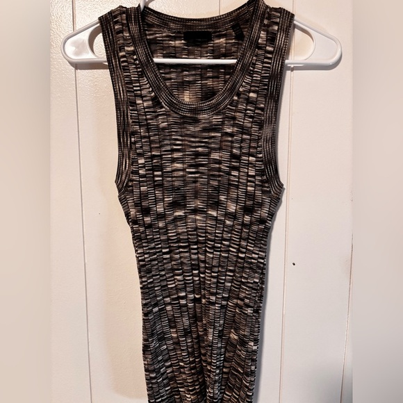 ATM ANTHONY THOMAS MELILLO Silk Cotton Ribbed
Lightweight Space Dye Sleeveless - Picture 2 of 6